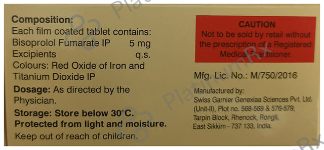 Bisonext 5mg Tablet 15s