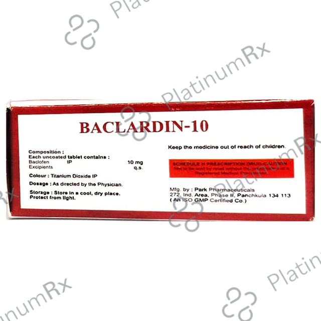 Baclardin 10 Tablet