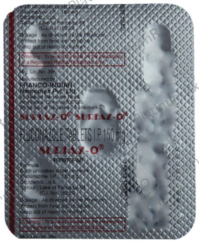 Surfaz O 150mg Tablet 1s