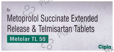 Metolar TL 50 50/40mg Tablet 10s