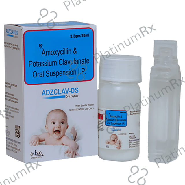 Adzclav DS 200/28.5mg Dry Syrup 30ml