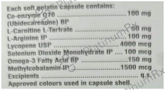 Pregalyde Q10 Capsule 10s