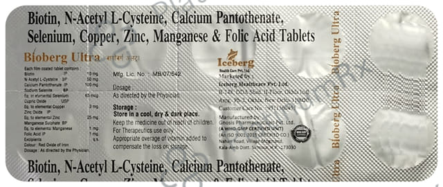Bioberg Ultra Tablet 10s