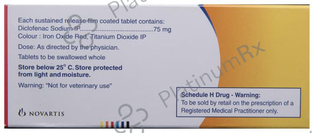 Voveran PR 75mg Tablet 10s