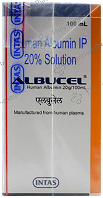 Albucel 20gm Solution for Infusion 100ml