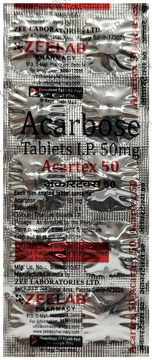 Acartex 50mg Tablet 10s