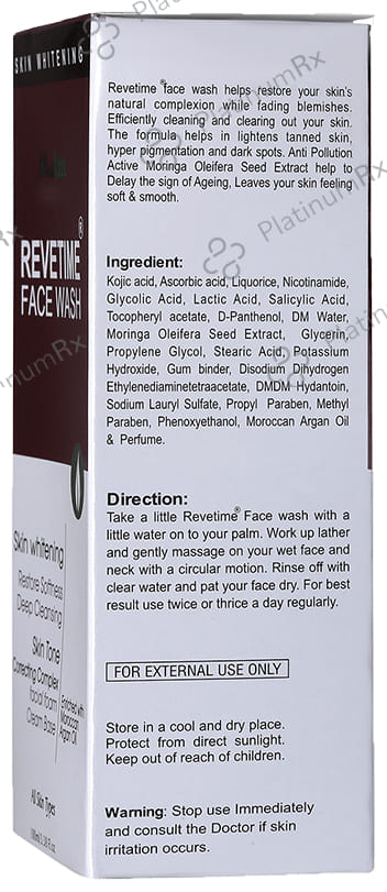 Revetime Face Wash