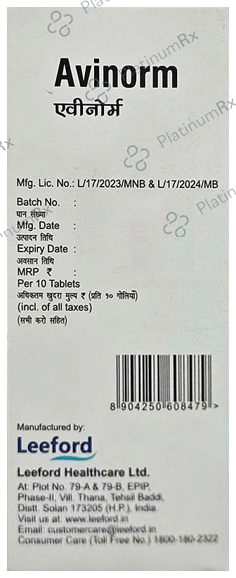 Avinorm Tablet