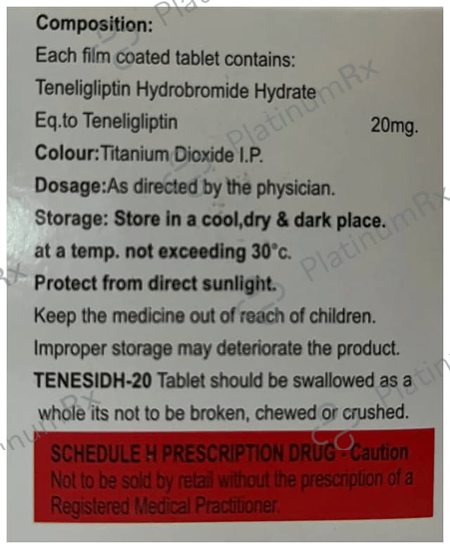 Tenesidh 20 Tablet