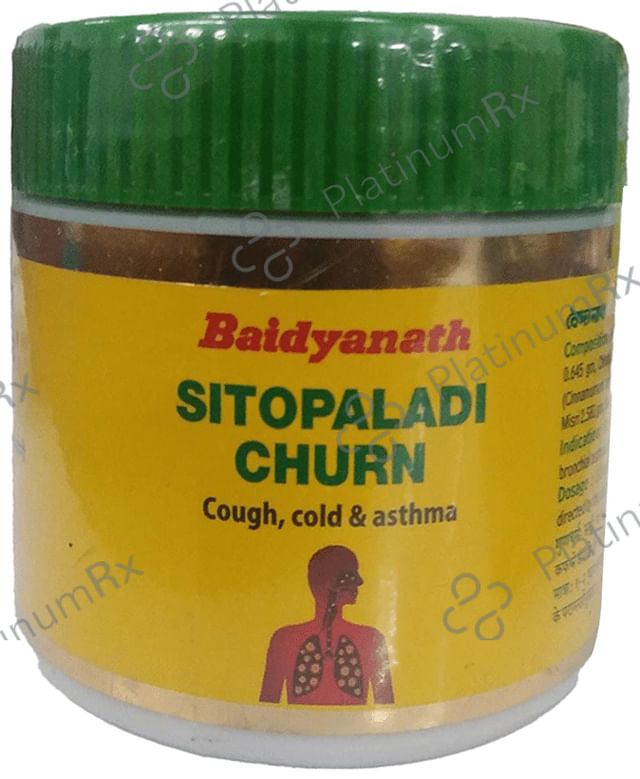 Baidyanath Sitopaladi Churna - For Cough, Cold & Respiratory Health