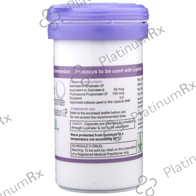 Esiflo 50/100mcg Transcaps 30s