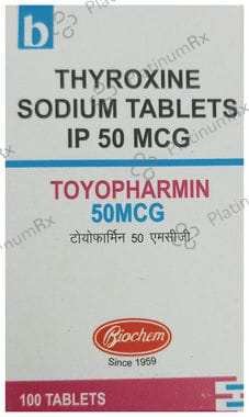 Toyopharmin 50mcg Tablet 100s