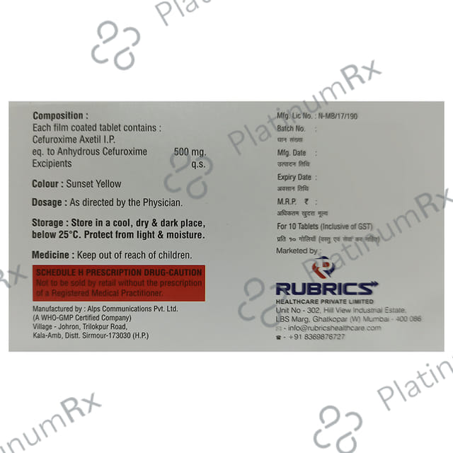 Cefobrics 500 Tablet
