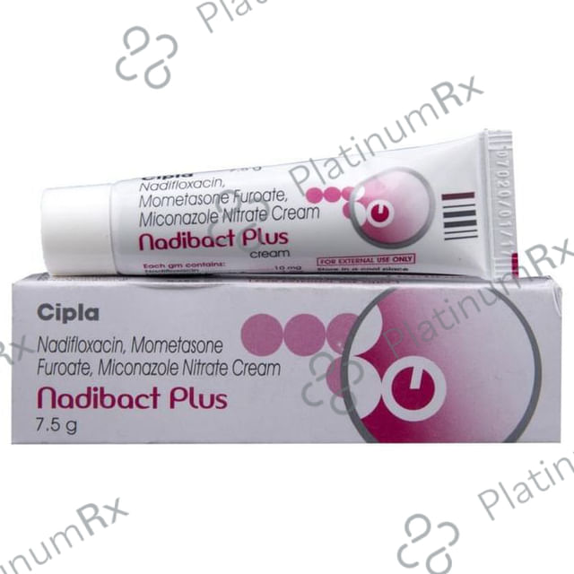 Nadibact Plus Cream 10gm
