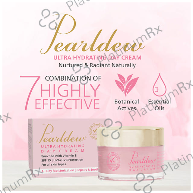 Pearldew Ultra Hydrating Day Cream (50gm Each) 2 jar