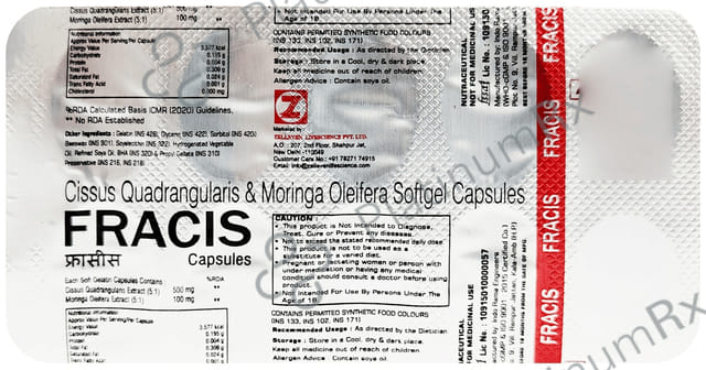 Fracis Soft Gelatin Capsule