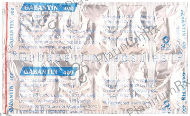 Gabantin 400mg Capsule 10s