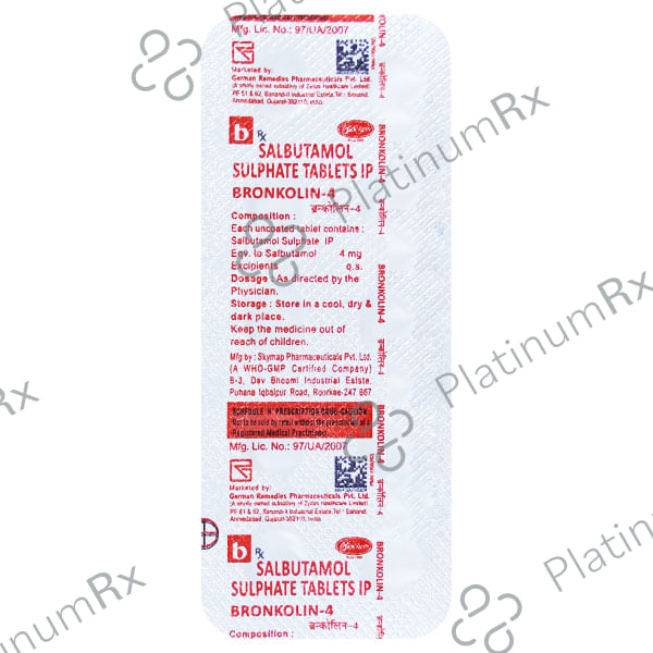 Bronkolin 2mg Syrup