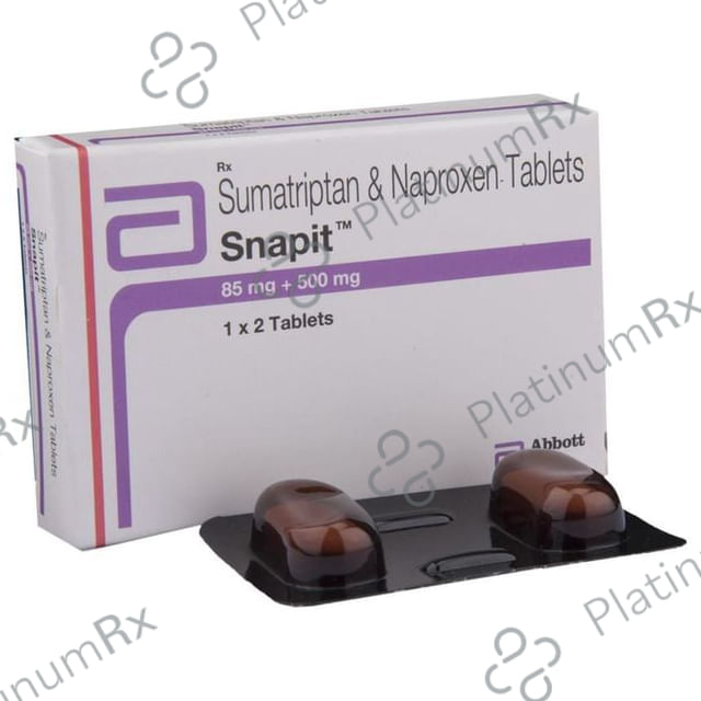 Snapit 85/500mg Tablet 2s