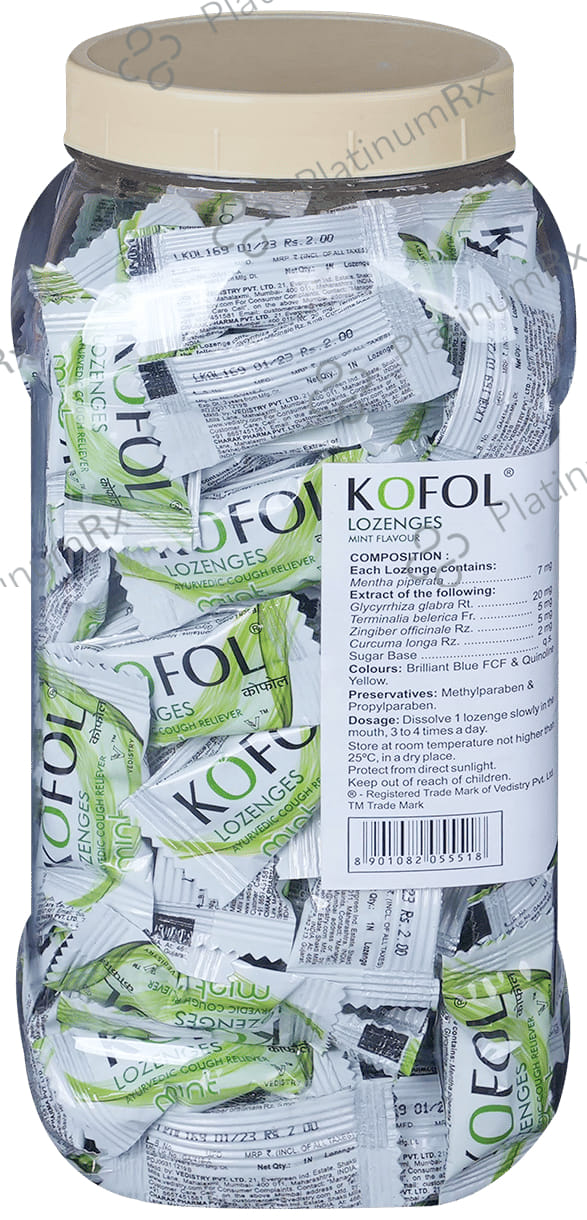 Kofol Lozenges for Sore Throat Mint
