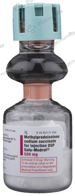 Solu Medrol 500mg Injection 4ml
