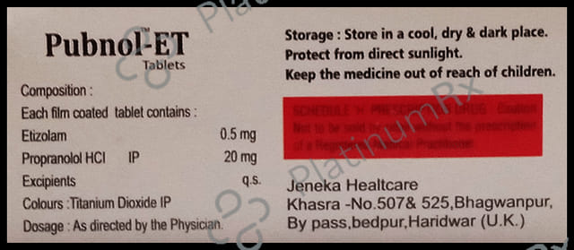 Pubnol-ET Tablet