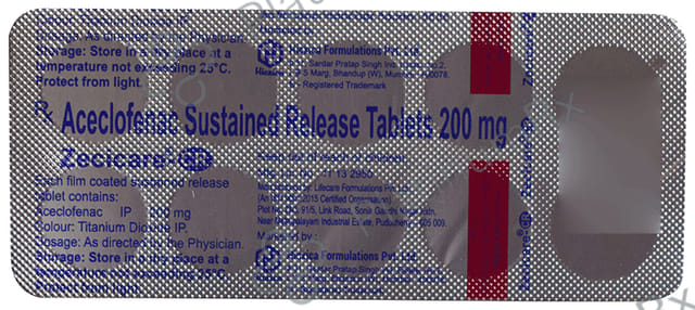 Zecicare CR Tablet 10s