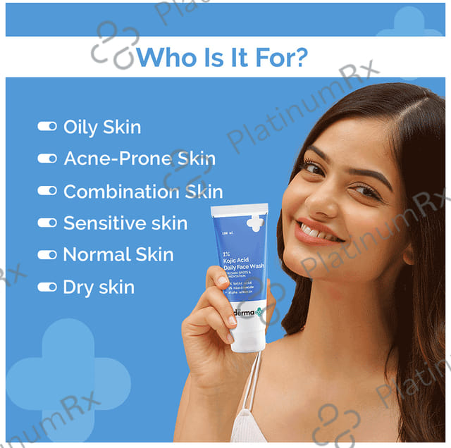 The Derma Co 1% Kojic Acid Face Wash 100ml