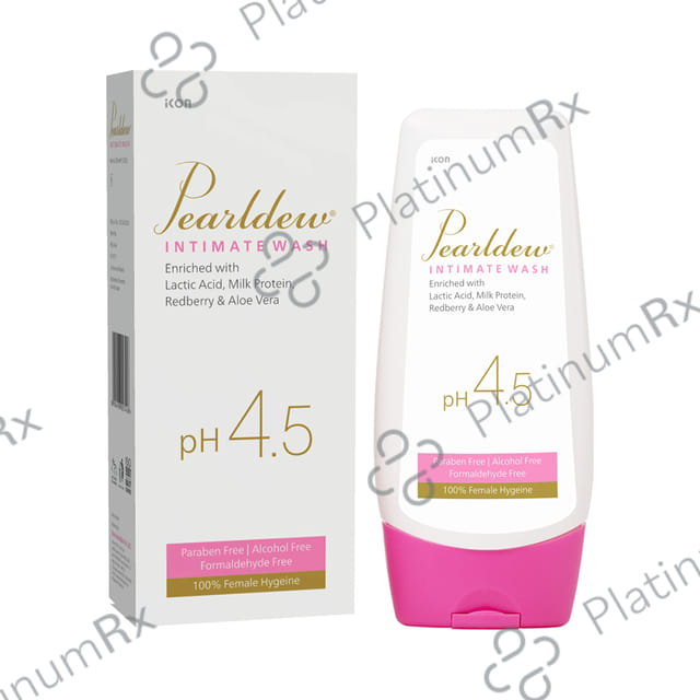Pearldew PH 4.5 Intimate Wash (100ml Each) 1 Bottle