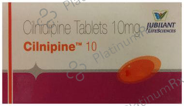 Cilnipine 10mg Tablet 10s