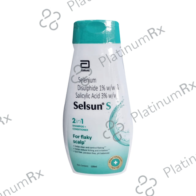 Selsun S 2 in 1 Shampoo+Conditioner 120ml