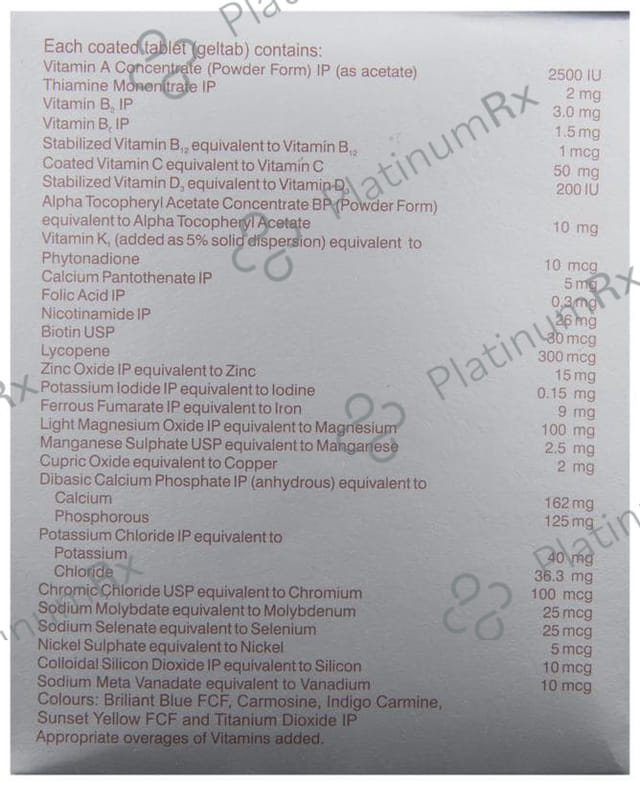 Riconia Silver LP Tablet 15s