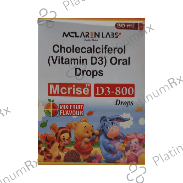 Mcrise Cholecalciferol Oral Drop Mixed Fruit