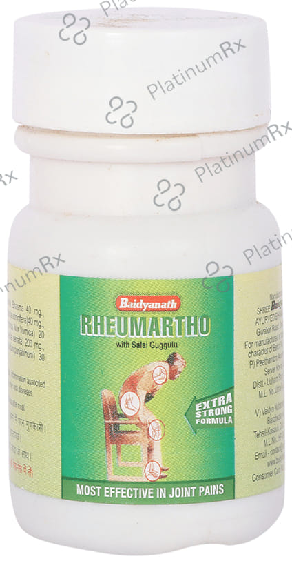 Baidyanath (Jhansi) Rheumartho with Salai Guggulu Tablet 25 tablets
