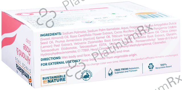 Himalaya Almond & Rose Soap 125gm