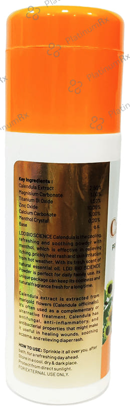 LDD Bioscience Calendula Prickly Heat Powder