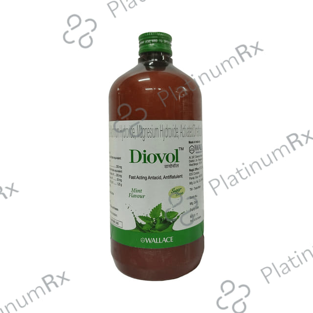 Diovol Oral Solution Mint Sugar Free 400ml