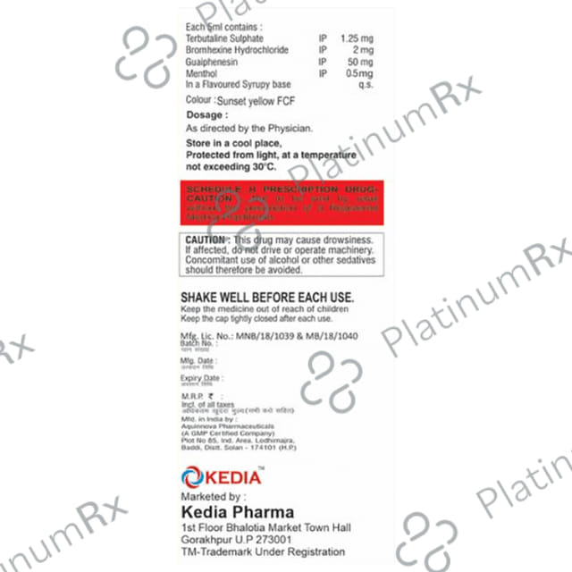 Ambrocuff Syrup 100ml