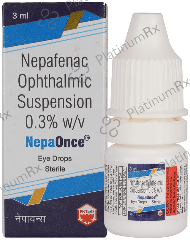 Nepaonce 0.3% Eye Drop 3ml