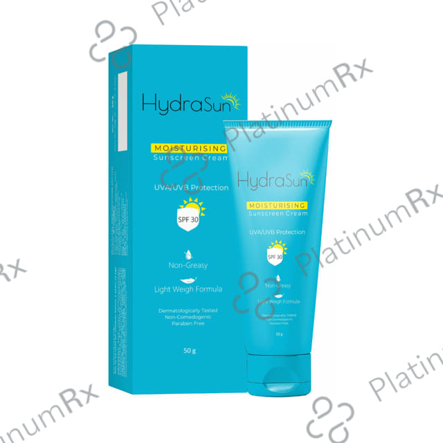 HydraSun Moisturising SPF 30 Sunscreen Cream 50gm