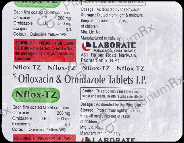 Nflox-TZ Tablet