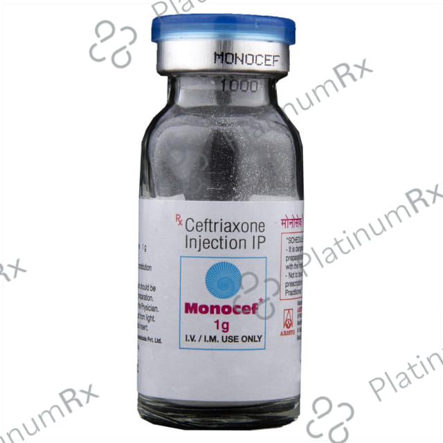 Monocef 1gm Injection 1s