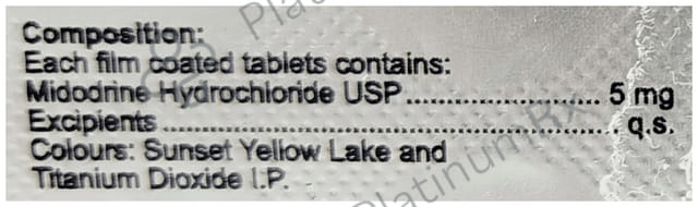 Midgeo 5mg Tablet 10s