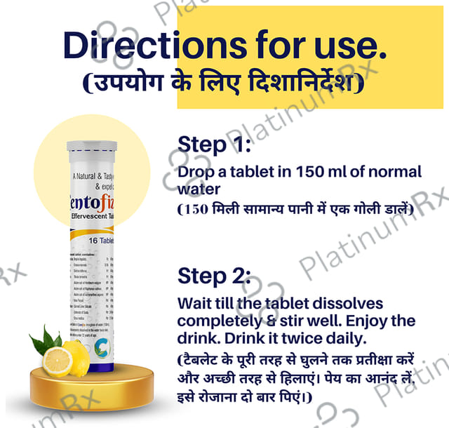Cureayu Centofizz Effervescent Tablet Tablet