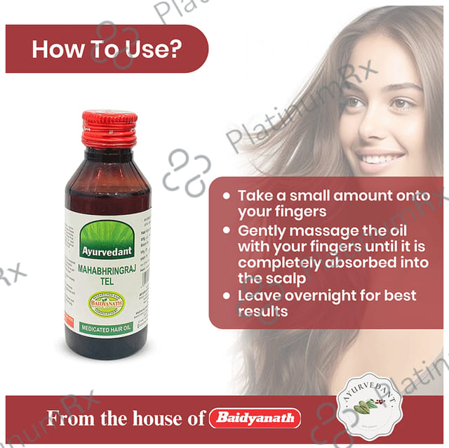 Ayurvedant Mahabhringraj Tel 100ml