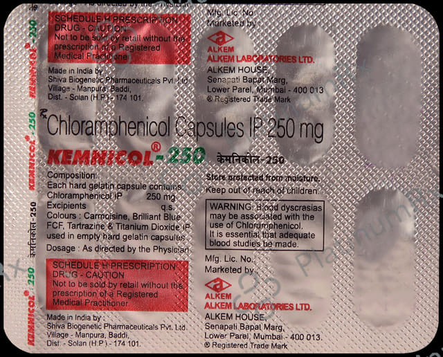 Kemnicol 250mg Capsule