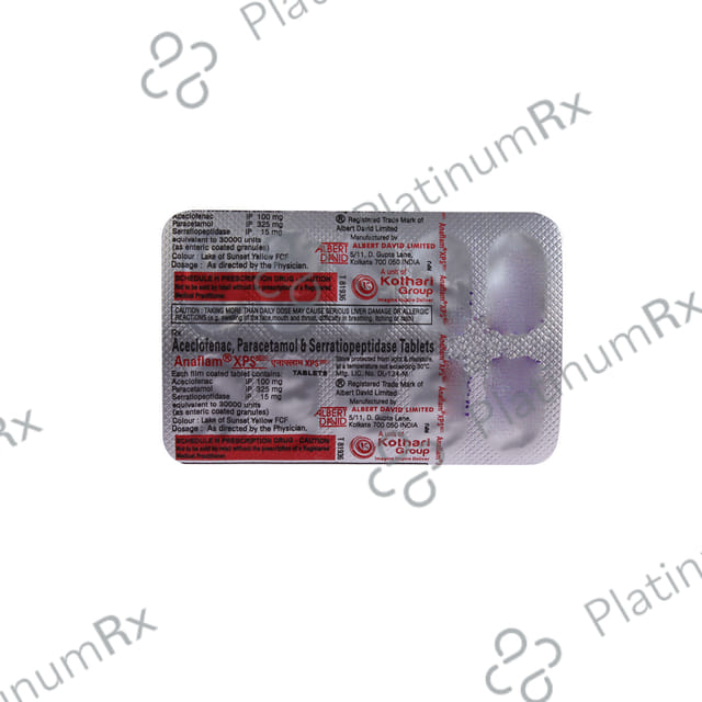 Anaflam XPS Tablet 10s