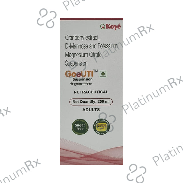 Goeuti Sugar Free Syrup 200ml