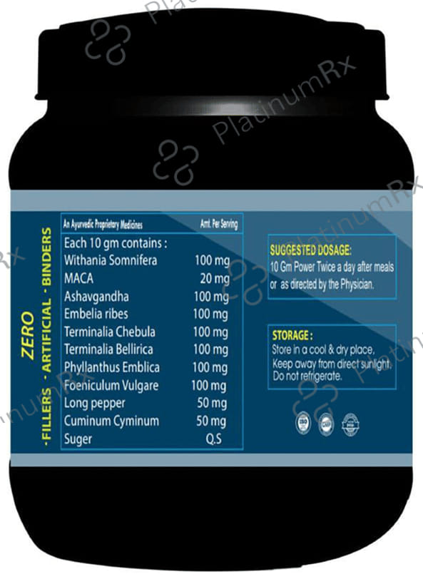 Merimed Natural Vigra CBD Powder Vanilla