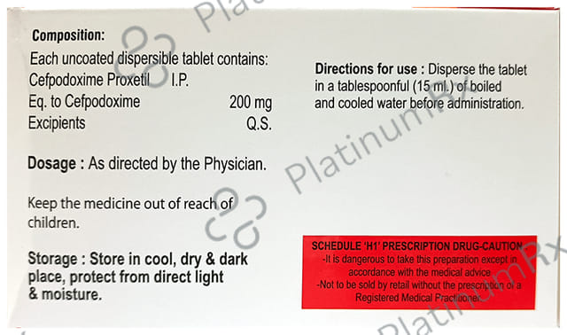 Zonzim 200mg Tablet DT